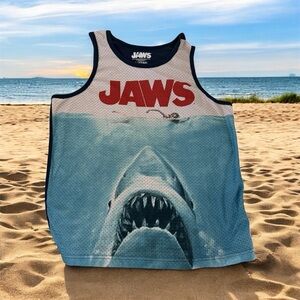 Jaws Vintage Graphic Jersey Tank Top